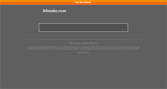 Desktop Screenshot of 3dmake.com